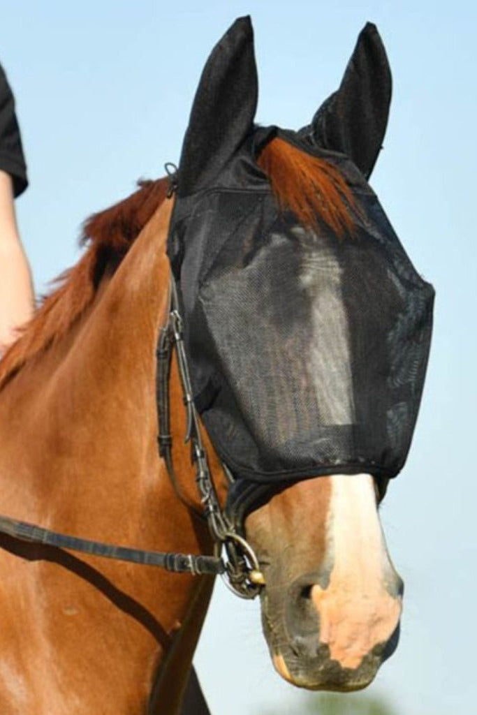 Equilibrium Net Relief Riding Fly Mask - Horse in the Box