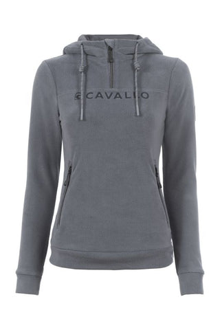 Cavallo Riga Ladies Microfleece Quarter Zip Hoodie