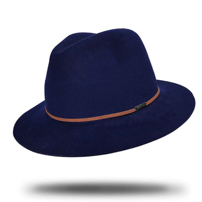 Stanton Ladies Packable Felt Fedora Hat