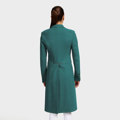 Samshield Frac Premium Dressage Tail Coat Posy Green