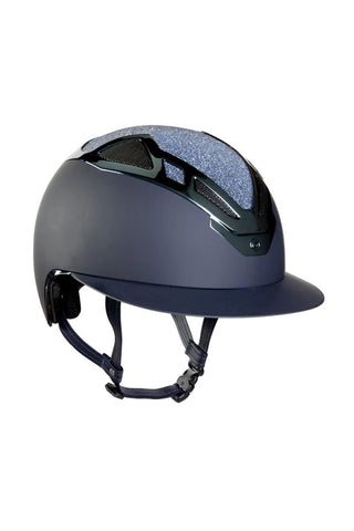 Suomy Apex Bling Bling Matt Lady Helmet With Swarovski Crystal Top and Wide Visor