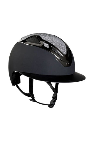 Suomy Apex Bling Bling Matt Lady Helmet With Swarovski Crystal Top and Wide Visor