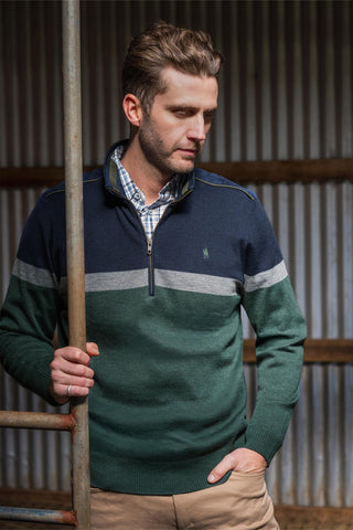 Thomas Cook Mens Troy 1/4 Zip Jumper
