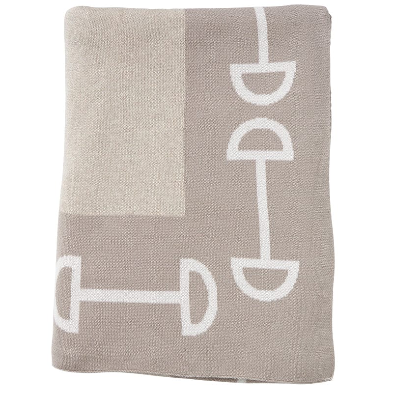 Equestrian Bit  Luxury Throw Blanket