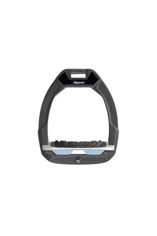 Flex On SAFE-ON Stirrups Inclined Ultra Grip DARK GREY/ GREY/ GLACIER BLUE