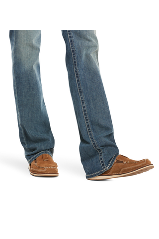 Ariat Womens REAL Mid Rise Straight Leg Icon Jean