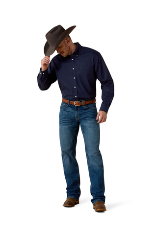 Ariat Mens Wrinkle Free Solid Shirt