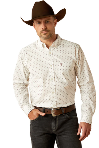 Ariat Mens Pembroke Fitted Long Sleeve Shirt