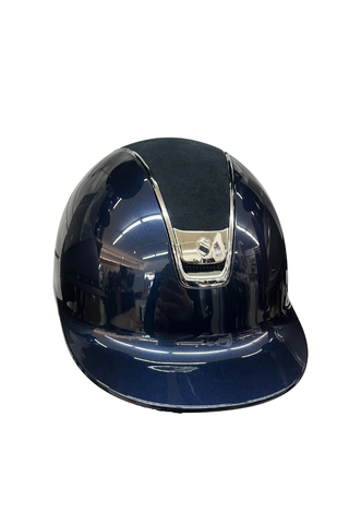 Samshield Shadow Glossy 2.0 Helmet Alcantara Top Navy