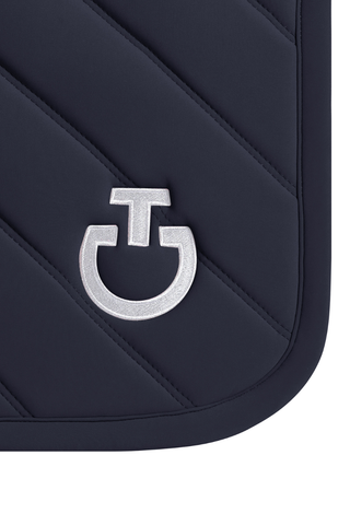 Cavalleria Toscana Diamond and Line Quilted Jump Saddle Pad