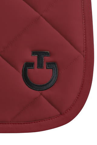 Cavalleria Toscana Diamond Quilted Jersey Dressage Saddle Pad
