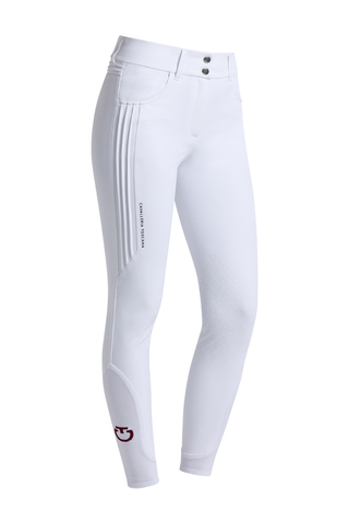 Cavalleria Toscana Ladies Pleated Knee Grip Competition Breeches
