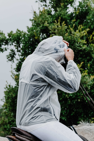 Equi Theme Saigon Unisex Transparent Waterproof Jacket