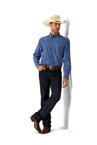 Ariat Mens Wrinkle Free Blair Long Sleeve Shirt
