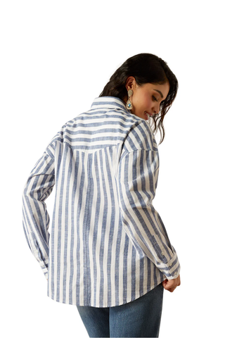 Ariat Womens Baggy Button Up Shirt
