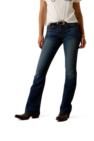 Ariat Womens REAL Perfect Rise Rosa Boot Cut Jeans