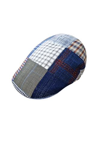 Cap Stanton Mens Wool Patchwork Black L