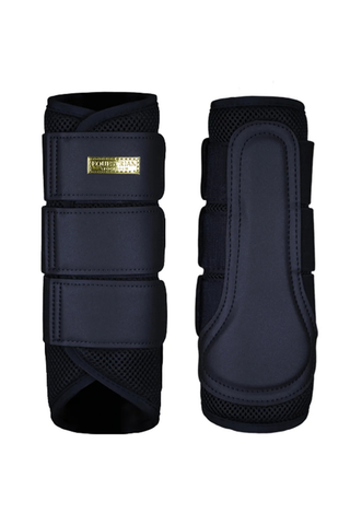 Equestrian Stockholm Mesh Brushing Boots Royal Classic