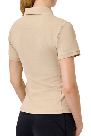 Equestrian Stockholm Ladies Zip Polo Shirt