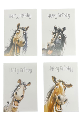 Happy Birthday Horse Card
