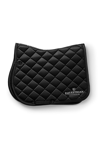 Equestrian Stockholm Jump Saddle Pad Line Black