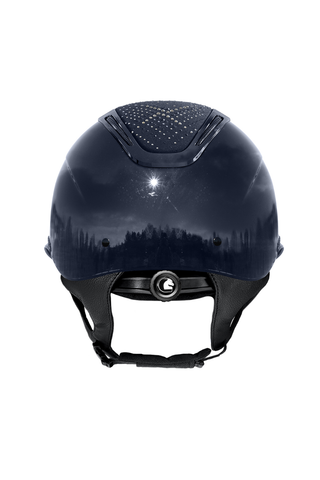 FairPlay Equileus Stellify Shiny Wide Peak Helmet
