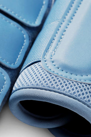 Equestrian Stockholm Mesh Brushing Boots Midsummer Blue