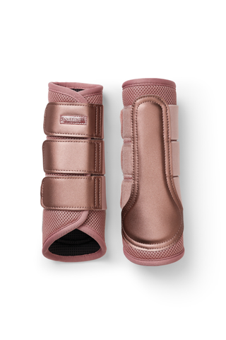 Equestrian Stockholm Mesh Brushing Boots Midsummer Blush