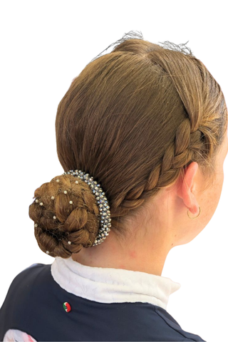 Boutique Equines Ella Hair Net with Pearls