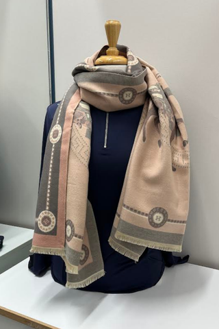 Equestrian Pashmina Shawl