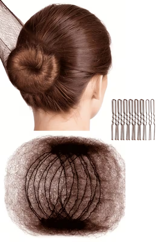 Hair Styling Set 30 Piece Net and Pins