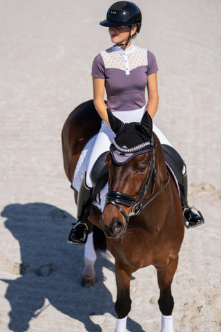 Equestrian Stockholm Soundless Bonnet Modern Dark Violet