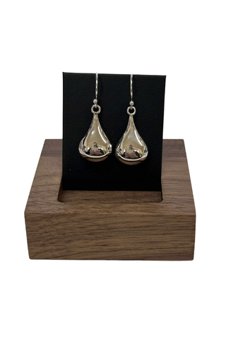 Bella Donna Sterling Silver Teardrop Earrings