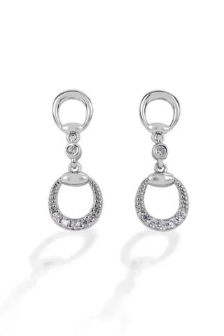 Kelly Herd Dangle Earrings Sterling Silver