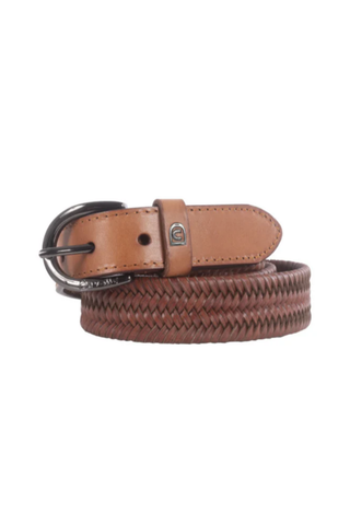 Cavallo Tarek Braided Leather Belt
