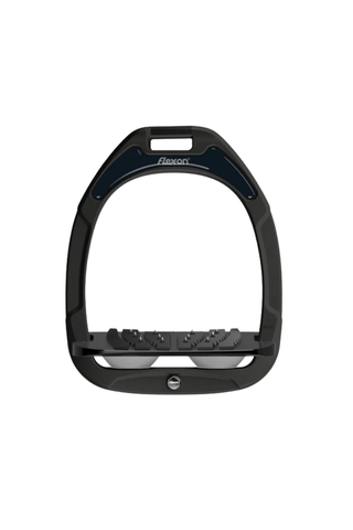 Flex-On Green Composite Ultra Inclined Grip Stirrups BLACK/BLACK/GREY