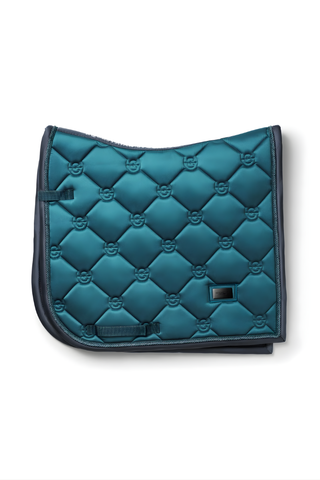 Equestrian Stockholm Dressage Saddle Pad Teal