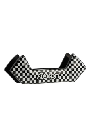 Flex-On Interchangeable Safe On Stirrup Magnet BLACK-WHITE CHECKERS