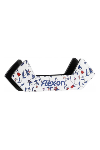 Flex-On Interchangeable Safe On Stirrup Magnet WHITE FLORAL