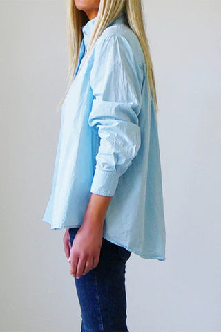 Who's Charlie Riley Oversized Cotton Shirt