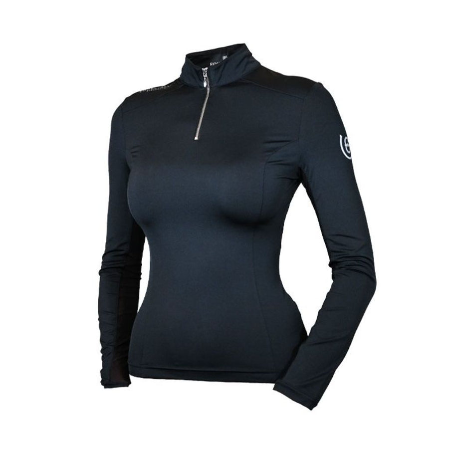 Equestrian Stockholm Air Breeze Long Sleeve Top Black Edition