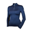 Equestrian Stockholm Air Breeze Long Sleeve Top Midnight Blue