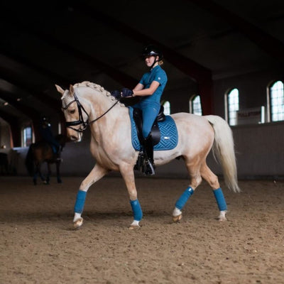 Equestrian Stockholm Dressage Saddle Pad Modern Amalfi Coast COB