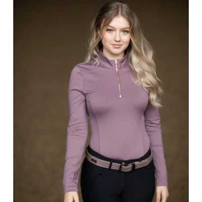 Equestrian Stockholm Long Sleeved Vision Top Anemone