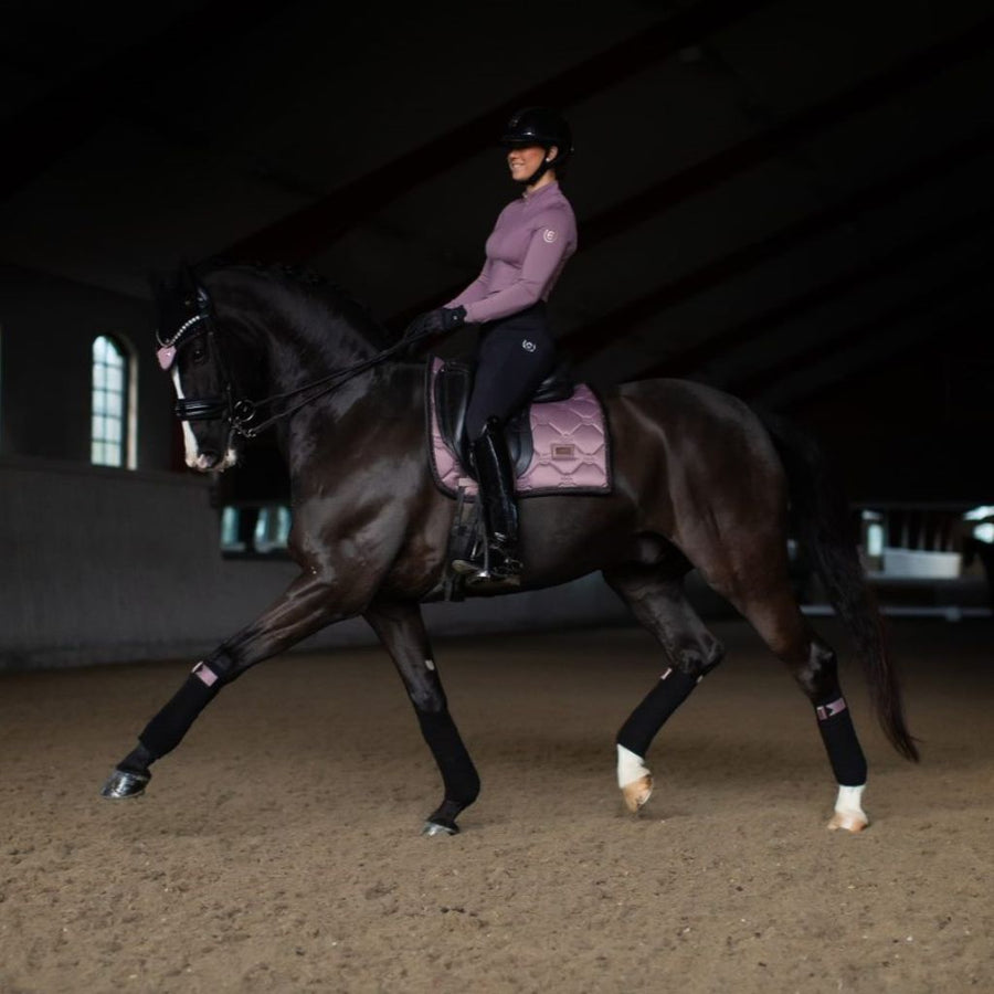 Equestrian Stockholm Dressage Saddle Pad Anemone