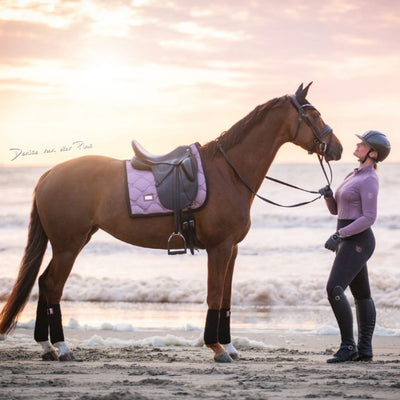 Equestrian Stockholm Dressage Saddle Pad Anemone