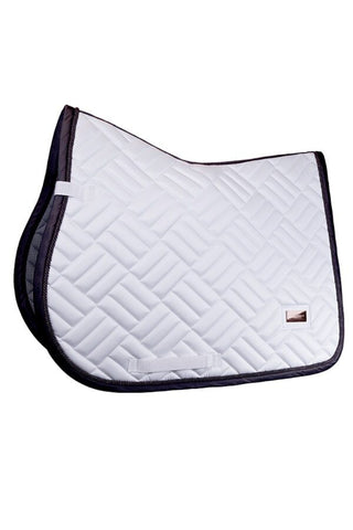 Equestrian Stockholm Jump-AP Saddle Pad Modern White-Moonless Night