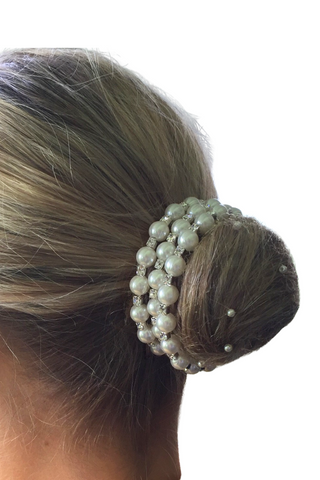 Boutique Equines Dream Pearl Hair Scrunchie