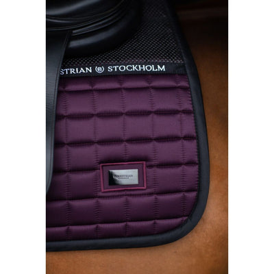 Equestrian Stockholm All Purpose/Jump Saddle Pad Sportive Black Raven