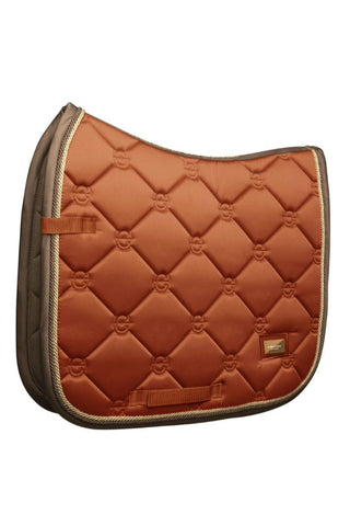 Equestrian Stockholm Dressage Saddle Pad Bronze Gold COB